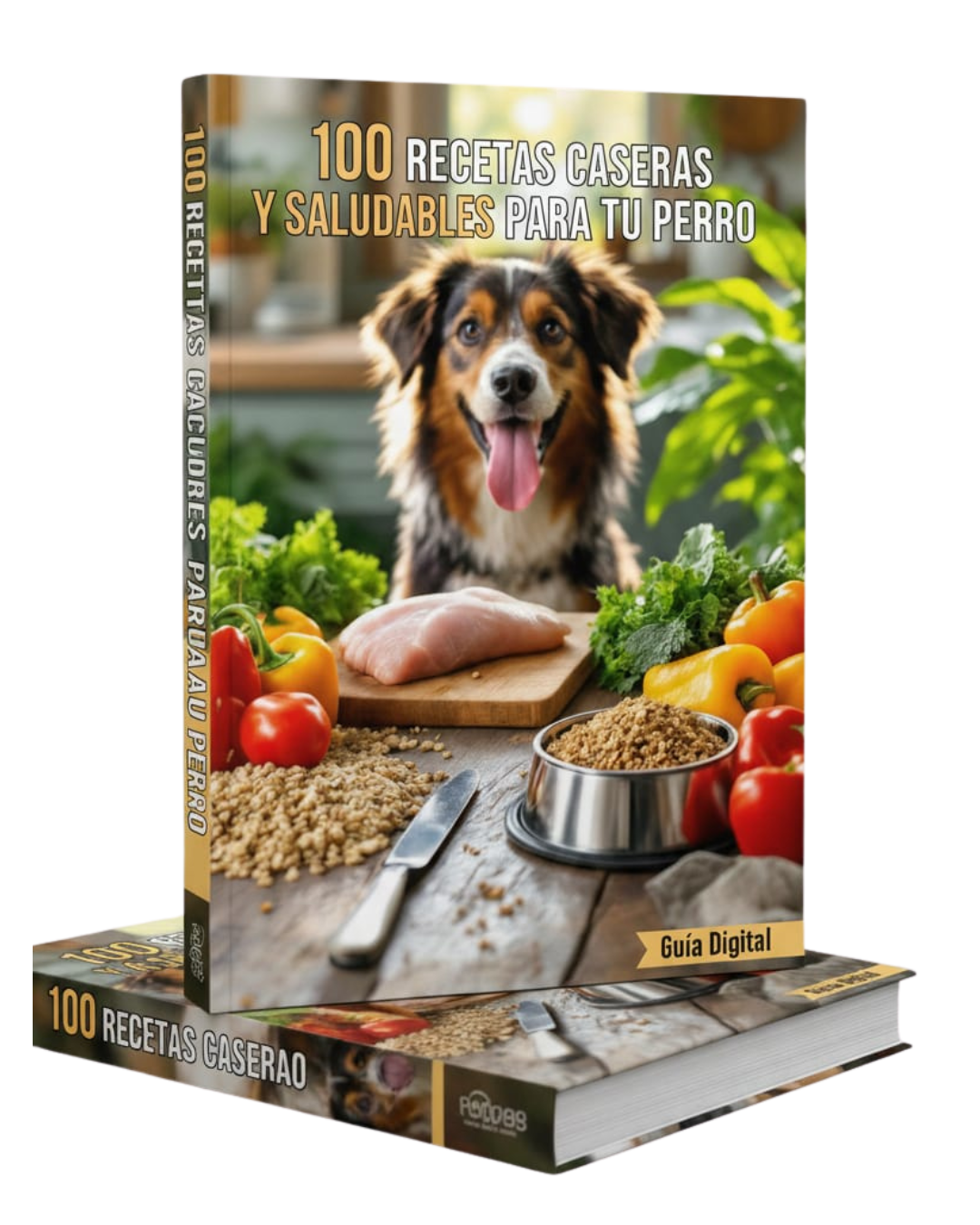 100 Recetas Caseras y Saludables para tu Perro🐾 +5 Bonos Exclusivos GRATIS 🎁